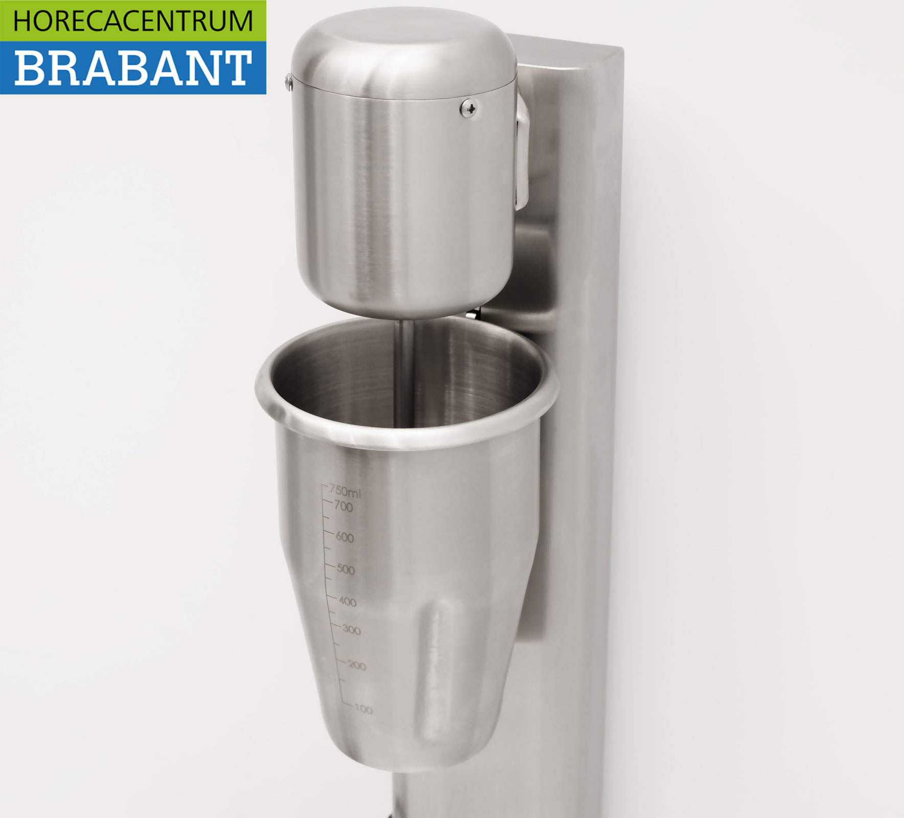 HCB Edelstahl Milchshaker Milchshake-Mixer 750 ml 230V Horeca – Bild 4