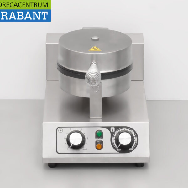 Waffeleisen aus Edelstahl mit Zeitschaltuhr 230V Catering