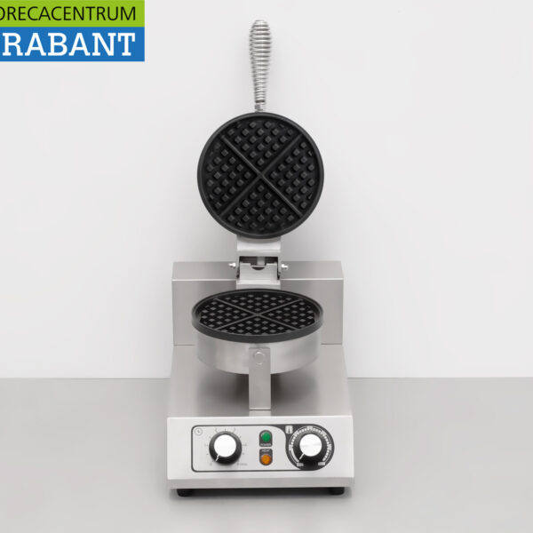 HCB Waffeleisen aus Edelstahl mit Zeitschaltuhr 230V Catering