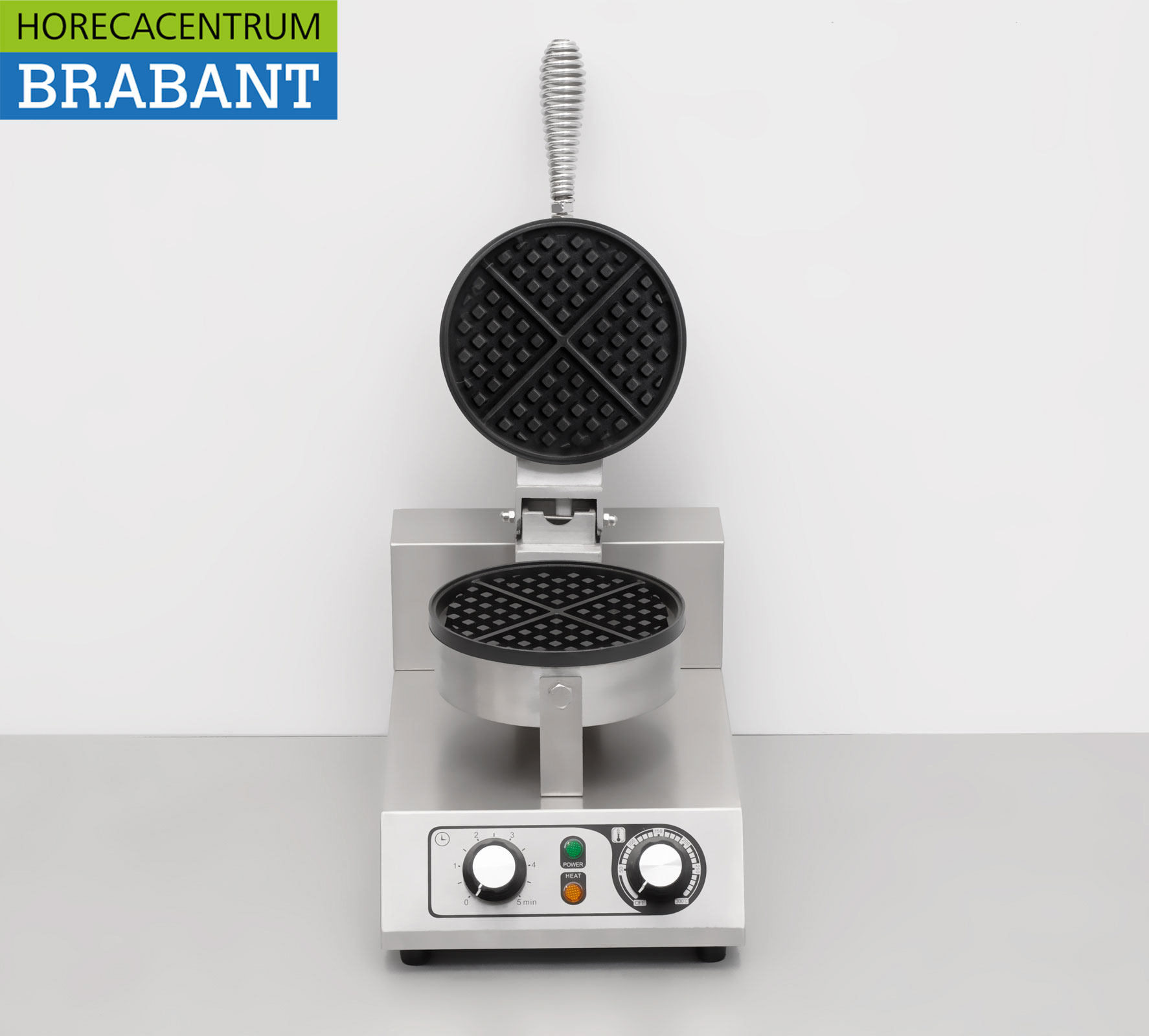 HCB Waffeleisen aus Edelstahl mit Zeitschaltuhr 230V Catering – Bild 4