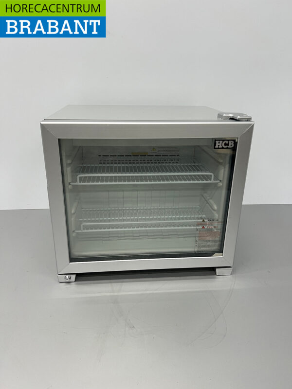HCB Glastür-Gefrierschrank Gefrierschrank mit Glastür 55 Liter 230V Horeca