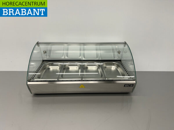 HCB Heißvitrine 4 x 1/3 GN/Gastronorm 46 Liter 230V Horeca