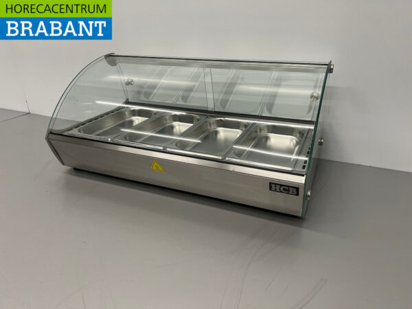 HCB Heißvitrine 4 x 1/3 GN/Gastronorm 46 Liter 230V Horeca – Bild 3