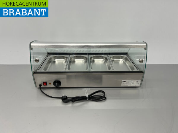 HCB Heißvitrine 4 x 1/3 GN/Gastronorm 46 Liter 230V Horeca – Bild 5