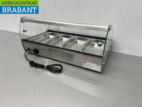 HCB Heißvitrine 4 x 1/3 GN/Gastronorm 46 Liter 230V Horeca – Bild 7