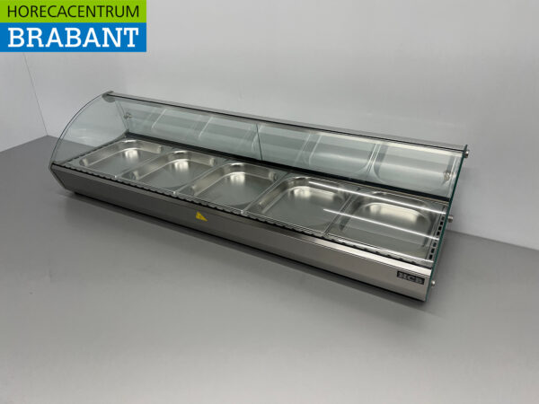 HCB Heiße Vitrine 5 x 1/2 GN/Gastronorm 85 Liter 230V Horeca – Bild 2