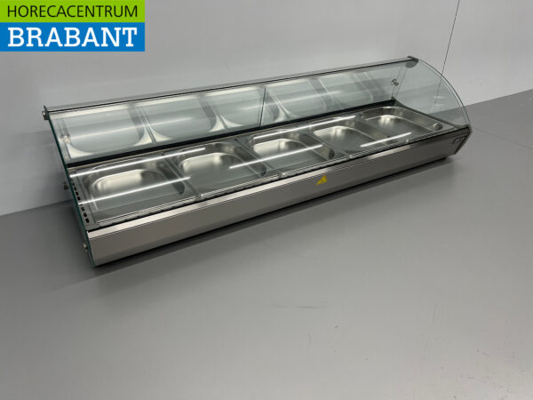 HCB Heiße Vitrine 5 x 1/2 GN/Gastronorm 85 Liter 230V Horeca – Bild 3