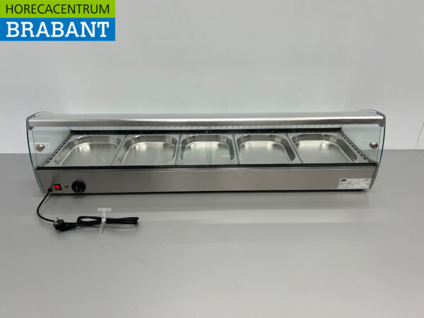 HCB Heiße Vitrine 5 x 1/2 GN/Gastronorm 85 Liter 230V Horeca – Bild 4