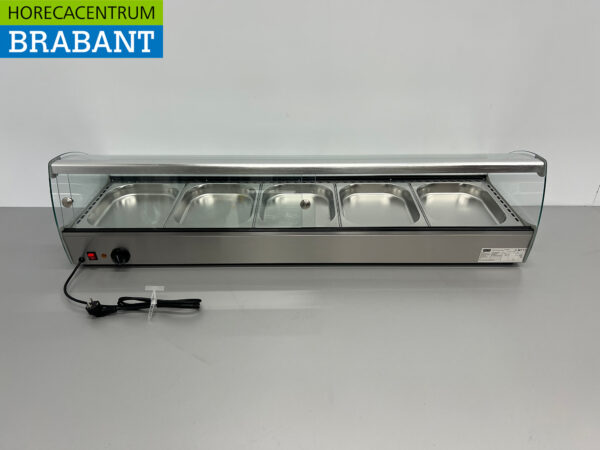 HCB Heiße Vitrine 5 x 1/2 GN/Gastronorm 85 Liter 230V Horeca – Bild 5