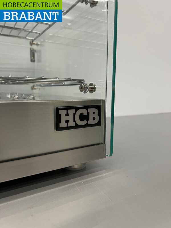 Edelstahl Warmhaltevitrine 45 Liter 55,4 cm 230V Horeca – Bild 4