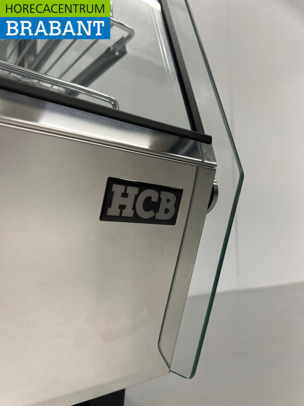Edelstahl-Deluxe-Warmhaltevitrine 160 Liter 86 cm 230V Horeca – Bild 4