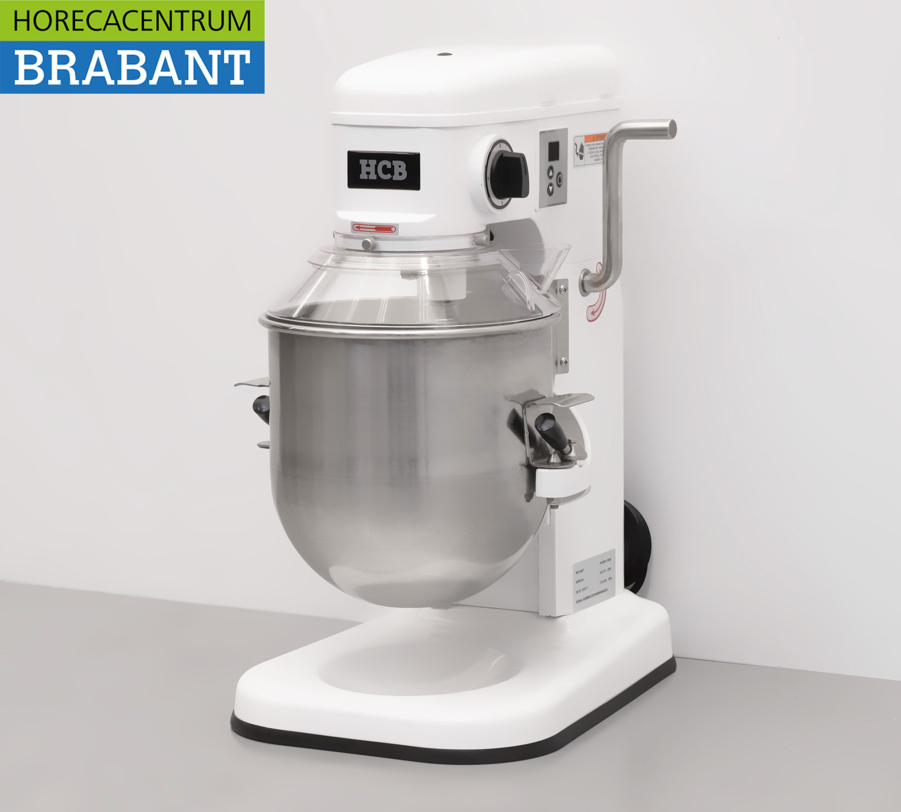 Planet Mixer Mixer Edelstahlwanne 10 Liter 230V Horeca – Bild 2