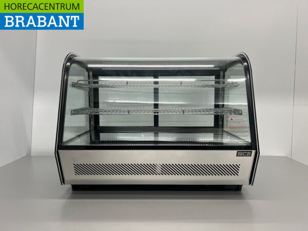 Luxus-Kühlvitrine Bäckerei-Vitrine 160 Liter 230V Horeca