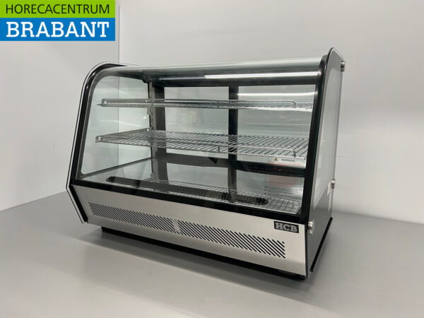 Luxus-Kühlvitrine Bäckerei-Vitrine 160 Liter 230V Horeca – Bild 2