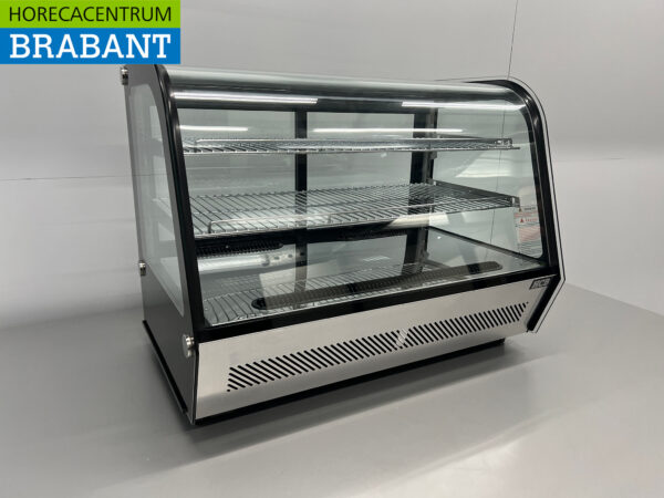 Luxus-Kühlvitrine Bäckerei-Vitrine 160 Liter 230V Horeca – Bild 3