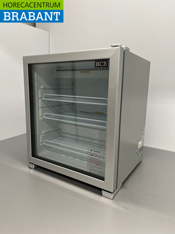 Glastürkühlschrank Getränkekühlschrank 90 Liter 230V Horeca – Bild 2