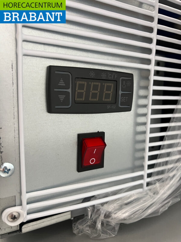 Glastürkühlschrank Getränkekühlschrank 90 Liter 230V Horeca – Bild 5