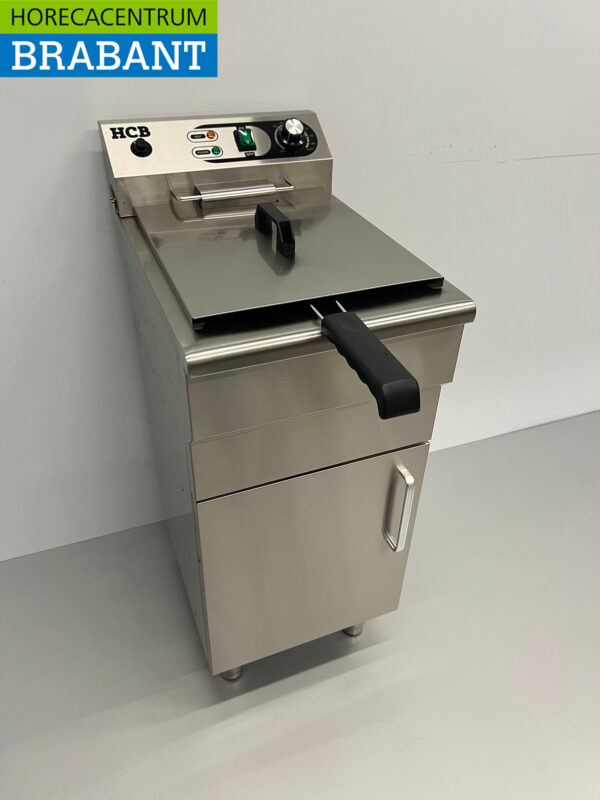 Edelstahl Friteuse 16 Liter 230V Horeca – Bild 3