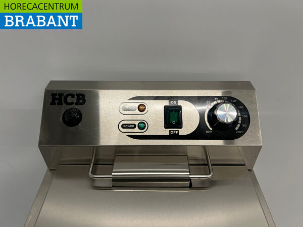 Edelstahl Friteuse 16 Liter 230V Horeca – Bild 4