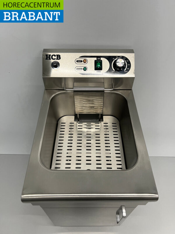 Edelstahl Friteuse 16 Liter 230V Horeca – Bild 6