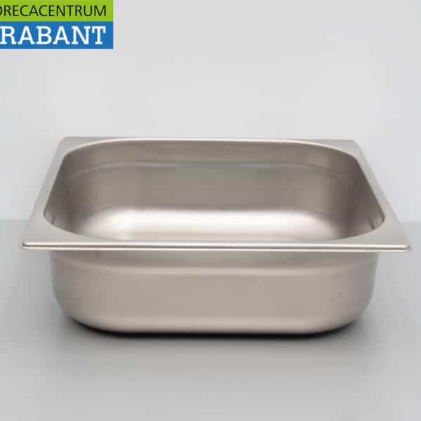 HCB Edelstahl-Gastronorm-Behälter, GN-Behälter 2/3, Tiefe 100 mm, Gastronomie