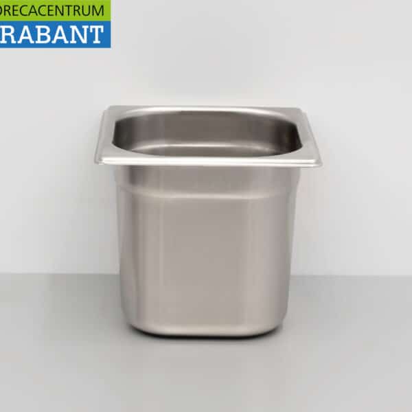 HCB Edelstahl-Gastronorm-Behälter, GN-Behälter 1/6, Tiefe 150 mm, Gastronomie