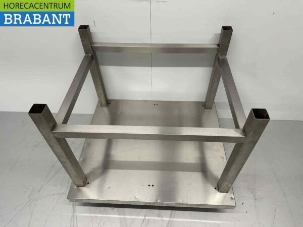 Wagen aus Edelstahl 89 cm Horeca – Bild 2