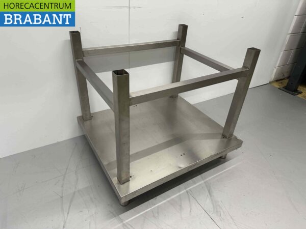 Wagen aus Edelstahl 89 cm Horeca – Bild 4