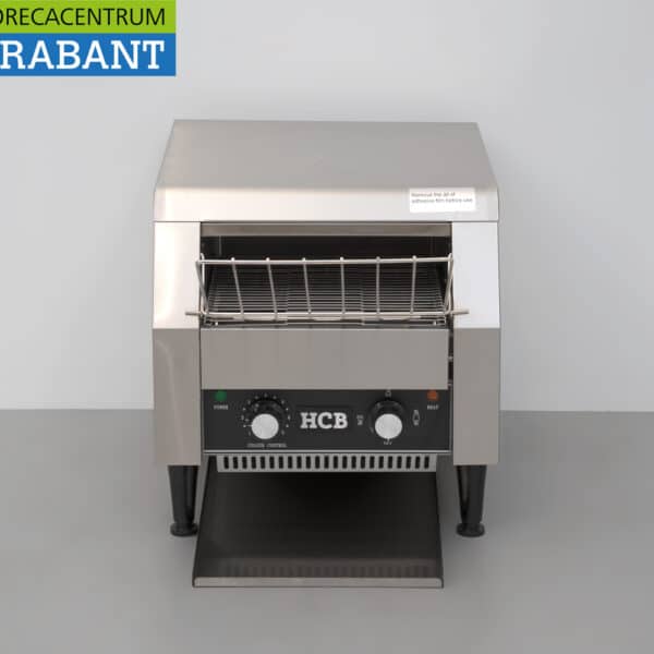 HCB Edelstahl-Durchlauf-Toaster, Brotröster, Durchlaufofen, 300 Stück, 230 V, Gastronomie