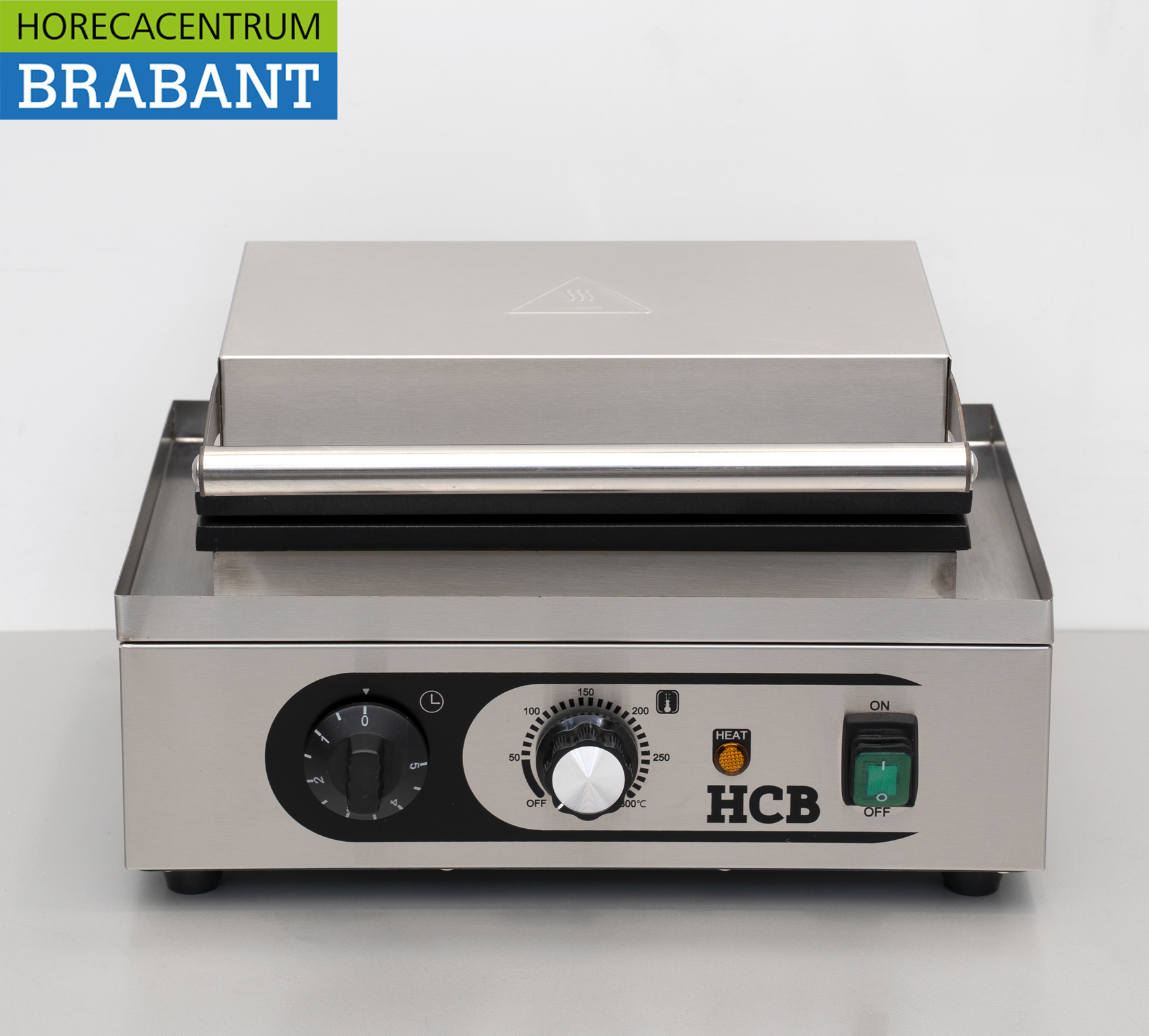 HCB Edelstahl Waffeleisen Lütticher Waffeln 230V Catering – Bild 2