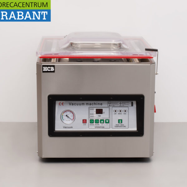 HCB Edelstahl Vakuummaschine Vacumiser Doppelsiegel 400 mm 230V Horeca
