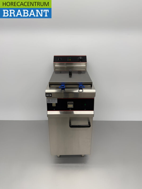 HCB Edelstahl Friteuse 30 Liter 10 kW 400V Horeca