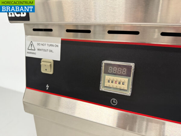 HCB Edelstahl Friteuse 30 Liter 10 kW 400V Horeca – Bild 6