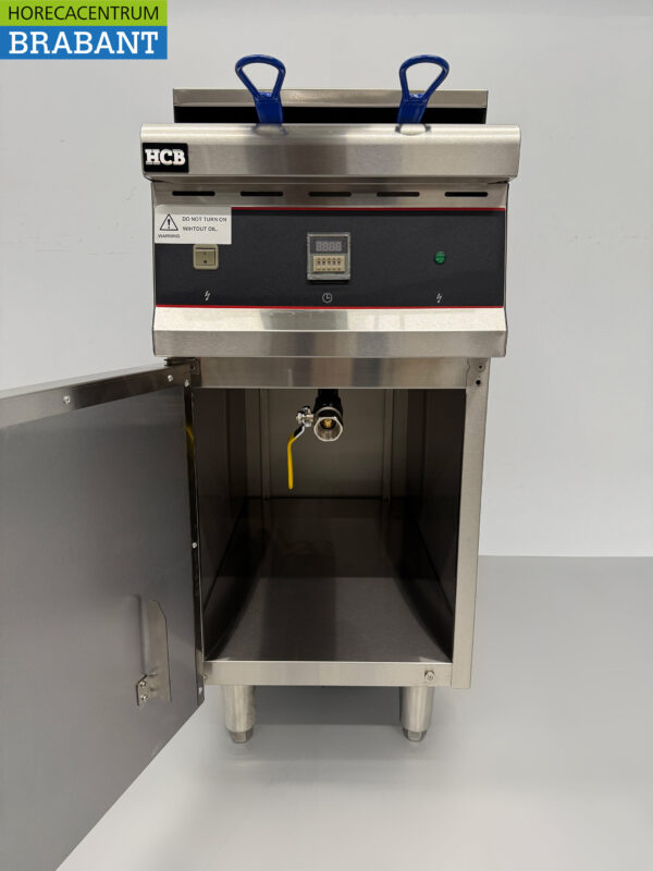 HCB Edelstahl Friteuse 30 Liter 10 kW 400V Horeca – Bild 7