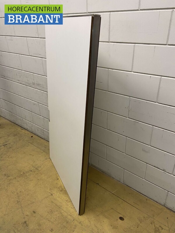 Edelstahlschott mit Trespa 90 x 160 cm Horeca – Bild 2