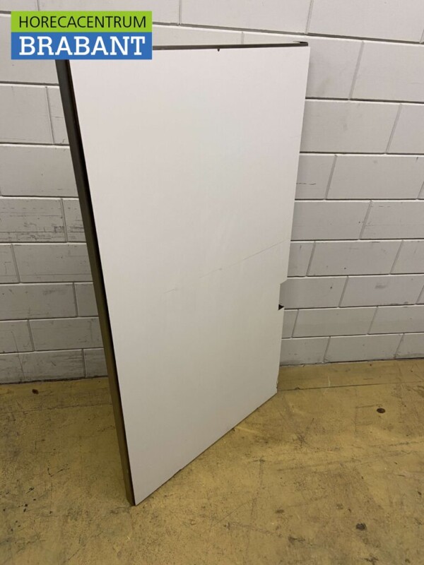 Edelstahlschott mit Trespa 90 x 160 cm Horeca – Bild 3