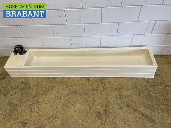 Tecnocrio Aufsatzvitrine Aufsatz-Kühlvitrine saladière 10 x 1/3 GN 208 cm Horeca – Bild 2