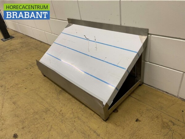 Abräumschrank aus Edelstahl für Waschkisten 85 cm Catering – Bild 2