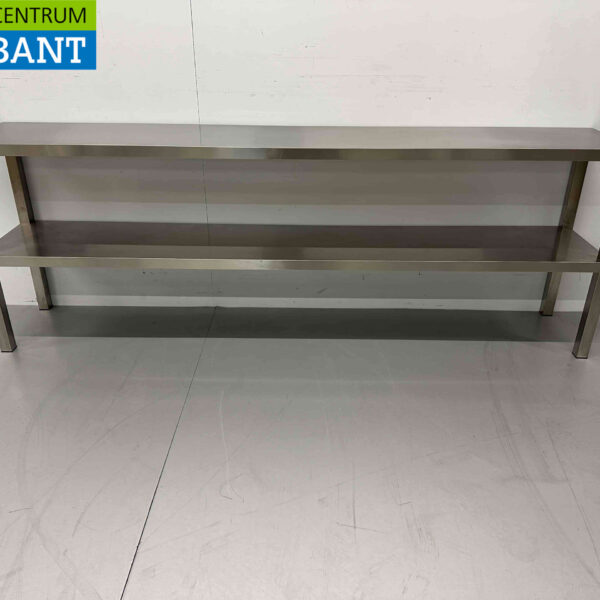 HCB Edelstahl Doppel-Etagere Brücke 200 x 35 x 70 cm Catering
