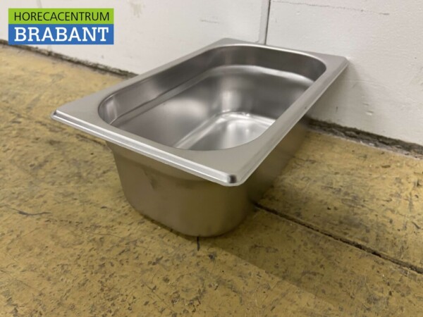 Edelstahl Gastronorm Tablett GN Tablett 1/4 Tiefe 100 mm Horeca – Bild 4