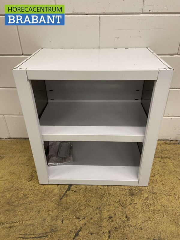 Edelstahl-Hängeschrank Offenes Modell 60 cm Catering