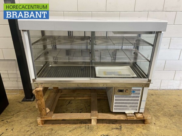 Edelstahl Meastro Drop-in Einbaukühlschrank 148 cm 230V Horeca