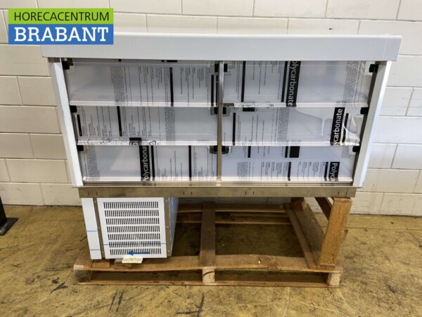 Edelstahl Meastro Drop-in Einbaukühlschrank 148 cm 230V Horeca – Bild 4