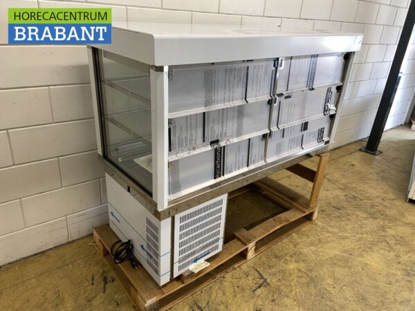 Edelstahl Meastro Drop-in Einbaukühlschrank 148 cm 230V Horeca – Bild 5