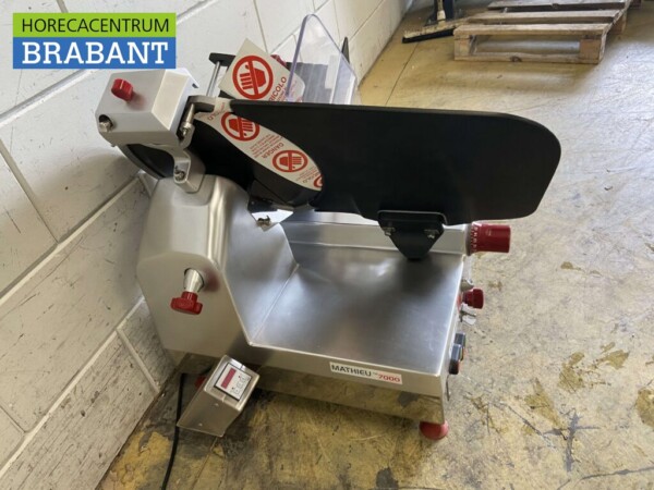 Ohaus Mathieu Automatischer Fleischschneider Aufschnittmaschine 350 mm 230V Gastronomie Metzgerei – Bild 6