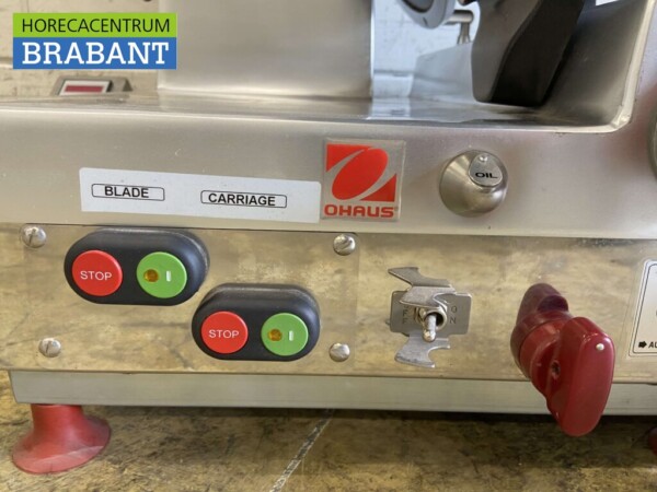 Ohaus Mathieu Automatischer Fleischschneider Aufschnittmaschine 350 mm 230V Gastronomie Metzgerei – Bild 9