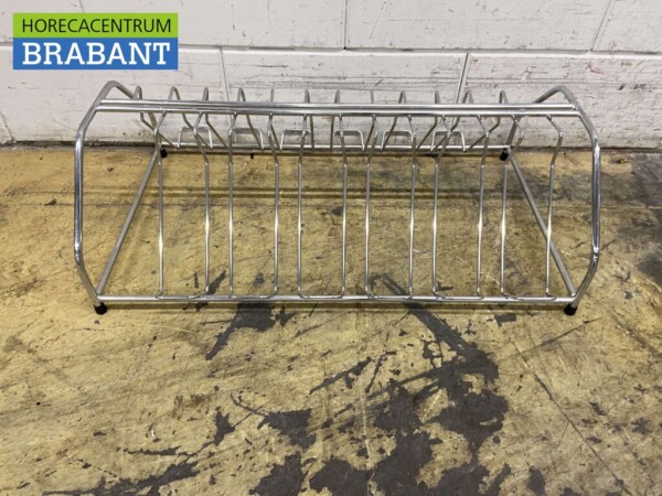 Flaschenhalter aus Edelstahl 12 Flaschen Soßenflaschen 70 cm Catering