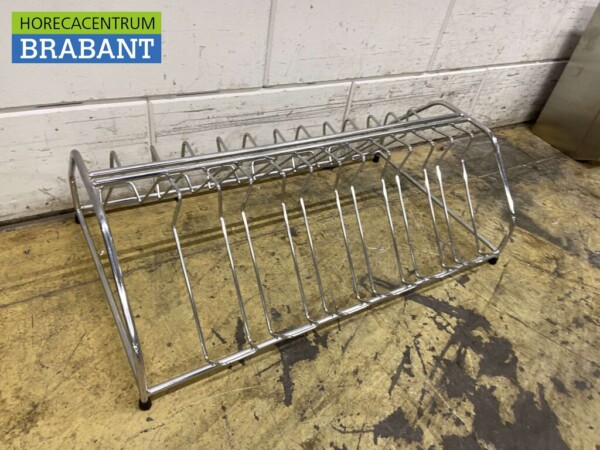 Flaschenhalter aus Edelstahl 12 Flaschen Soßenflaschen 70 cm Catering – Bild 4