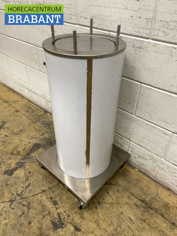 Lowerator Plattenwagen aus Edelstahl Max. Durchmesser 26 cm Horeca – Bild 4