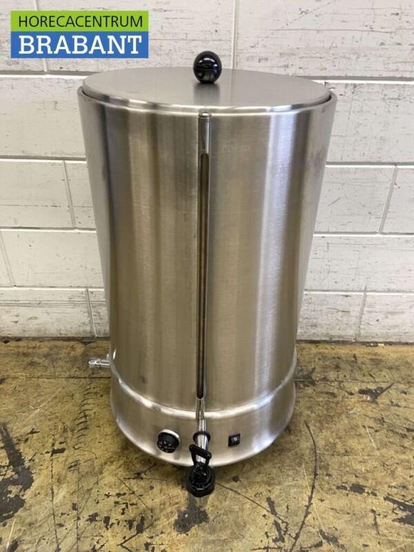 Camurri Heißwasserspender aus Edelstahl Kaffeespender 50 Liter 400V Horeca